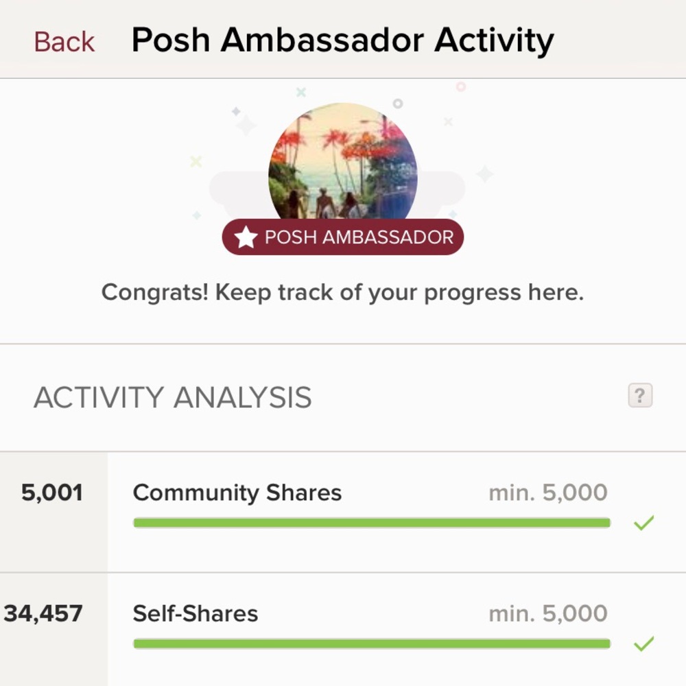 Posh Ambassador!  Same day or next day shipping!